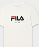 FILA 斐樂官方男女同款針織T恤2025年夏季純棉寬松休閑情侶短袖t恤 曬單實拍圖