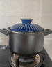 美廚（maxcook）陶瓷煲砂鍋 湯鍋燉鍋養(yǎng)生煲 手工彩釉耐干燒 3.2L藍(lán)MCTC3309 曬單實(shí)拍圖