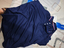 真維斯（Jeanswest）2025新款短袖T恤男士春夏季polo寬松休閑商務翻領polo衫衣服男裝 藏青色 2XL （建議130-150斤） 曬單實拍圖