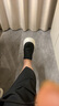 dkcci老北京布鞋男夏季透氣冰絲軟底休閑板鞋一腳蹬工作防滑黑色帆布鞋 黑色 26.5 (265mm) 43 曬單實(shí)拍圖