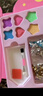親巴貝公主化妝包玩具貼紙書(shū)DIY兒童手工制作換裝3-6歲女童女孩生日禮物 曬單實(shí)拍圖