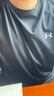 安德瑪（Under Armour）男子運動(dòng)短袖舒適透氣半袖T恤健身訓練服 黑色001 XXL 曬單實(shí)拍圖