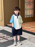 G.DUCKKIDS小黃鴨兒童Polo衫男童短袖t恤夏季中大童衣服翻領(lǐng)男孩半袖上衣 粉色 120 尺碼5~6歲【110-120cm】 曬單實(shí)拍圖