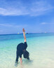 匹克男士分體泳衣泳褲套裝長(cháng)袖上衣沖浪潛水泡溫泉游泳裝備X2L 曬單實(shí)拍圖