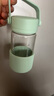 北鼎（Buydeem）泡茶隨手杯 茶水分離家用耐高溫玻璃杯便攜辦公水杯節(jié)日送禮 【淺杉綠】隨身帶|茶水分離360ml 曬單實(shí)拍圖
