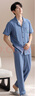 芬騰 情侶睡衣純棉2025年夏季短袖長(zhǎng)褲可外穿家居服套裝 曬單實(shí)拍圖