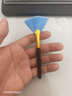玉蓮鍵盤(pán)刷清潔刷電腦縫隙聽(tīng)筒刷子灰塵清洗電腦工具主機毛刷掃筆記本灰臺式風(fēng)扇機箱除塵清理小毛刷 扇形毛刷 1支裝 曬單實(shí)拍圖
