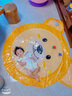 元大眠兒童拍拍水墊寶寶學(xué)爬行訓練墊玩具加厚家用夏季嬰幼兒充氣爬爬墊 150CM 蜜罐熊 按壓充氣-巨無(wú)霸 曬單實(shí)拍圖