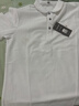 羅蒙（ROMON）高端冰絲夏季刺繡POLO保羅衫男士商務(wù)休閑短袖t恤男翻領(lǐng)大碼上衣 R白色【主圖款】 L 50【建議125-140斤】 曬單實(shí)拍圖