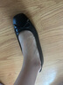 愛步（ECCO）芭蕾舞鞋女 25年夏季百搭淺口單鞋蝴蝶結(jié)女鞋 舞悅234313 黑色23431301001 37 曬單實拍圖