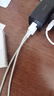 華為（HUAWEI）6A數(shù)據(jù)線(xiàn)充電線(xiàn) USBType-C轉(zhuǎn)USBType-C/線(xiàn)長(zhǎng)1.8m/高品質(zhì)線(xiàn)芯原裝 白色CC800 曬單實(shí)拍圖