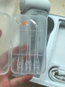 usmile笑容加沖牙器C10S 生日禮物送男女朋友 情侶實用電動洗牙器水牙線口腔牙齒家用便攜七夕情人節(jié)禮物 便攜式C10S 云母白- 3支噴頭 曬單實拍圖