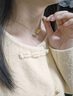 老鳳祥黃金相思豆項鏈女士足純金紅豆吊墜掛墜七夕情人節禮物送女友老婆 臻選禮盒包裝【無(wú)產(chǎn)品勿單拍】 曬單實(shí)拍圖