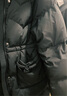 太平鳥零重力毛領(lǐng)中長款羽絨服女冬新款連帽保暖服白鴨絨 黑色 M 曬單實(shí)拍圖