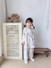 宜爽兒女嬰幼兒衣服分體嬰兒夏季套裝寶寶睡衣空調(diào)服純棉薄款長(zhǎng)袖夏天 鮮花馬車 100 曬單實(shí)拍圖