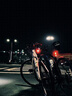 西騎者（WestBiking）自行車尾燈夜騎智能感應(yīng)警示燈山地公路車充電防水創(chuàng)意尾燈 愛心尾燈-雙支架 曬單實拍圖