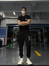 美杜莎刺繡短袖T恤男士夏季新款休閑輕奢燙鉆亮片男裝時(shí)尚打底衫男51003 黑色 薄款 51003 L (50) 建議：120-140 曬單實(shí)拍圖