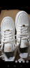 耐克（NIKE）官方女鞋 AIR AF1小金鉤泫雅同款空軍一號運動鞋百搭板鞋休閑鞋 FV3654-111 37.5 曬單實拍圖