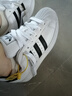 阿迪達(dá)斯adidas三葉草貝殼頭SUPERSTARII男女休閑鞋 IH8659 37碼 曬單實(shí)拍圖