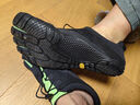 Vibram新款五指鞋春夏輕便透氣赤足跑步運動(dòng)五趾鞋VRUN Retro 黑綠色(男款) 43 曬單實(shí)拍圖