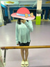 優(yōu)優(yōu)1點(diǎn)（Yoyo one）女童防曬衣夏季罩衫薄款運動(dòng)長(cháng)袖兒童冰絲涼感速干衣 19690藍色防曬T恤 【UPF50+】 160 曬單實(shí)拍圖