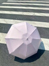 太陽(yáng)傘小巧女遮陽(yáng)防曬迷你彩膠五折傘晴雨兩用雨傘口袋便攜膠囊傘 浮生若夢(mèng)-米紫【8骨圓五折】 手動(dòng) 曬單實(shí)拍圖