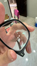 依視路（ESSILOR） 鉆晶系列高清耐磨防藍光近視薄鏡片配度數眼鏡架男女鏡框 現片2片裝 來(lái)架加工 鏡框+依視路膜巖高清1.67現片 曬單實(shí)拍圖