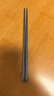 樂(lè )扣樂(lè )扣（LOCK&LOCK）純鈦筷子抑菌家用筷子餐具鈦筷防滑筷方形家庭五雙裝 曬單實(shí)拍圖