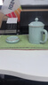 宋蘊(yùn)汝窯茶杯茶水分離杯泡茶杯伴手禮茶具禮品 宋蘊(yùn)逍遙辦公杯禮盒裝 曬單實(shí)拍圖