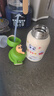 杯具熊（BEDDYBEAR）正品開(kāi)口笑雙飲兒童保溫杯大容量吸管水杯上學(xué)保溫壺 雙飲綠意小新【禮盒裝】 600ml 曬單實(shí)拍圖