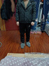 短款夾棉輕薄棉服女士秋冬新款時尚小個子棉衣棉襖菱格小香風外套 黑色 L 88-105斤 曬單實拍圖