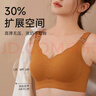 芬也（FENYE）孕婦哺乳內(nèi)衣懷孕期專用產(chǎn)后喂奶母乳舒適文胸聚攏防下垂胸罩 奶咖3XL 曬單實拍圖