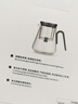 尚明玻璃內(nèi)膽磁旋飄逸杯泡茶壺茶水分離過濾沖茶具套裝家用辦公沏茶壺 金灰色 800ml 曬單實(shí)拍圖