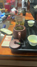 百年利永宜興紫砂壺純?nèi)止ぴV紫泥泡茶壺功夫茶具竹節(jié)漢鐸一壺兩杯套裝 竹節(jié)漢鐸 240ml 原礦紫泥 曬單實(shí)拍圖