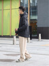 森馬（Semir）休閑褲男發(fā)熱抑菌針織衛(wèi)褲寬松直筒褲25冬長褲子百搭109725127104 曬單實拍圖