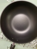 炊大皇炒鍋不粘鍋易潔輕油多用平底煎炒鍋電磁爐通用炒菜鍋32cm B50069 曬單實(shí)拍圖