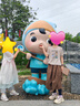 乖妮貓女童夏裝兩件套2024新款夏季洋氣闊腿短袖潮t恤裙褲中大童兩件套 圖片色 150 碼 曬單實拍圖