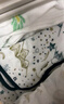 nest designs涼席嬰兒苧麻涼席 寶寶兒童床涼席涼墊 幼兒園午睡席 天絲苧麻 【兒童涼席】輕羽白色-140*70cm 曬單實(shí)拍圖