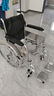 澳利安佛山坐便輪椅老人可折疊輕便殘疾人孕婦家用護理出行便攜代步車(chē) FS681高配款【低靠背】 曬單實(shí)拍圖