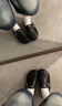 TERRAINCOGNITA馬皮/羊皮特制香底勃肯 包頭半拖穆勒皮鞋 夏季休閑四季百搭通勤 黑色（馬皮） 38 (240mm) 女碼 曬單實(shí)拍圖