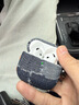 沃科飛創(chuàng  )意高級感真牛仔布紋適用AirPods4保護套1/2代pro2蘋(píng)果無(wú)線(xiàn)藍牙耳機殼三代防摔硬盒華強北五代潮 不規則牛仔布 圖案不規則哦 Airpods Pro 曬單實(shí)拍圖