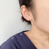 伊燦日韓輕奢鋯石耳釘女小眾設(shè)計(jì)高級(jí)感耳環(huán)2025新款爆款氣質(zhì)個(gè)性耳飾 日韓輕奢鋯石耳釘女 曬單實(shí)拍圖