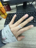 DAWO蝴蝶S925純銀戒指女氣質(zhì)溫柔百搭高級感開(kāi)口食指戒ins風(fēng)輕奢指環(huán) 白金色 曬單實(shí)拍圖