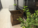 莫 家陽(yáng)臺(tái)小桌椅網(wǎng)紅休閑茶幾室外露臺(tái)休閑花園創(chuàng)意藤編桌椅 雙人款（方桌） 曬單實(shí)拍圖