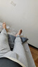宜而爽【100%純棉一等品】秋褲男士全棉保暖褲大碼秋冬抗靜電打底棉毛褲 曬單實(shí)拍圖