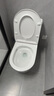 九牧（JOMOO）11383-2-1/31KA-1家用虹吸抗菌雙漩坐便器大沖力節水馬桶305坑距 曬單實(shí)拍圖