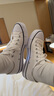 匡威（Converse）官方 All Star Lift經(jīng)典厚底鞋小白鞋帆布鞋560251C 560251C/白色 41.5 曬單實(shí)拍圖