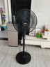 美的（Midea） 電風(fēng)扇家用落地扇智能遙控七葉立式扇 臥室客廳輕音節(jié)能大風(fēng)量電扇 【熱銷可調(diào)節(jié)高度】遙控定時黑色 曬單實拍圖