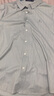 夢(mèng)特嬌（MONTAGUT）夏季男士短袖格子襯衫桑蠶絲透氣涼感休閑舒適上衣 綠色  2XL/54 曬單實(shí)拍圖