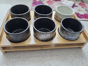 瑜品佳喝茶杯家用復(fù)古喝水杯功夫茶具陶瓷水杯套裝主人杯個(gè)人專用泡茶杯 7件套【陶瓷茶杯+杯架】 曬單實(shí)拍圖